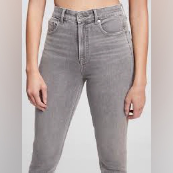 Gap Sky High Vintage Slim Gray Jeans - Picture 3 of 6